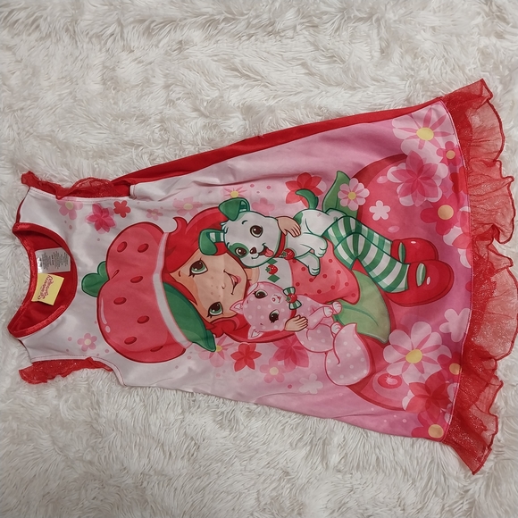 Strawberry Shortcake Kids Dress - Picture 2 of 8